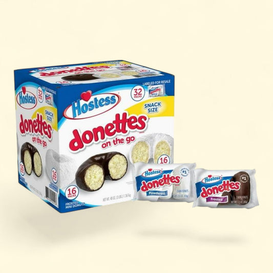 Assortiment de beignets Hostess Donettes, 42 g, paquet de 32