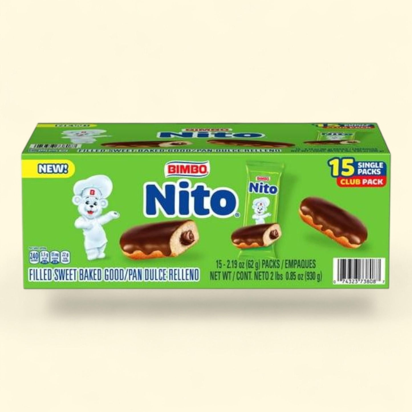 Bimbo Nito, 2.19 oz., 15 pk.