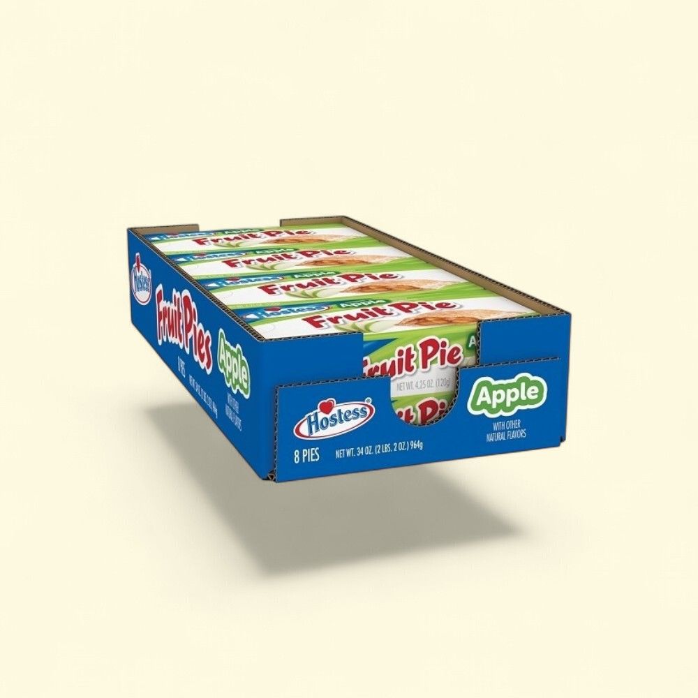 Hostess Apple Pies, 8-Count (4.25 oz each) — authentic US product shipped worldwide by Treatspree