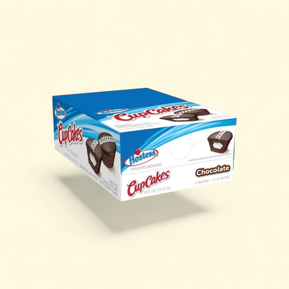 Hostess Chocolate Frosted Cupcakes, 6 Count — authentic US product shipped worldwide by Treatspree