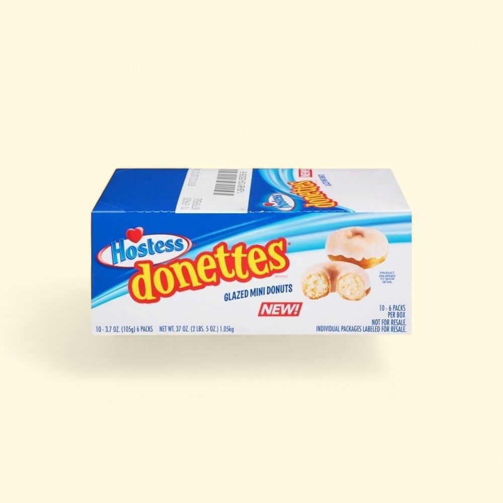 Hostess Glazed Mini Donuts (10 Count) — authentic US product shipped worldwide by Treatspree