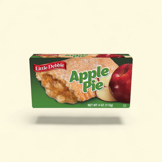 Little Debbie Apple Fruit Pies, 8 Count 4oz (113g) Each — authentic US product shipped worldwide by Treatspree