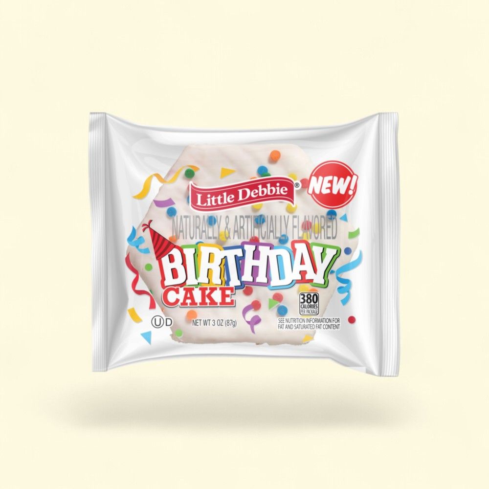 Little Debbie Birthday Cake, 6 Count — authentic US product shipped worldwide by Treatspree