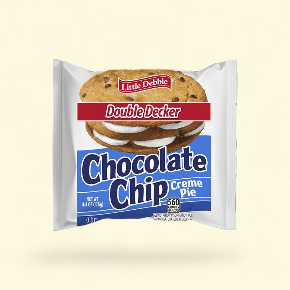 Little Debbie Chocolate Chip Cream Pies (6 Count) — authentic US product shipped worldwide by Treatspree