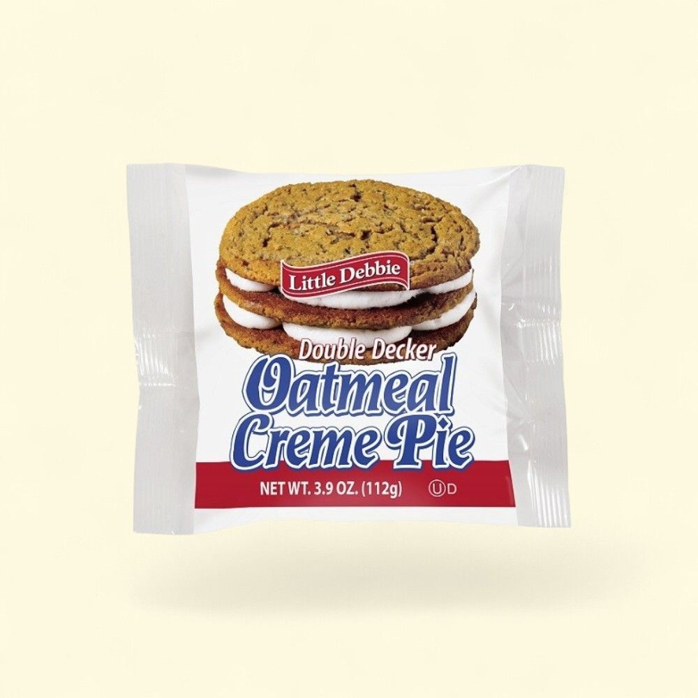 Little Debbie Double Decker Oatmeal Creme Pies, 6 Count — authentic US product shipped worldwide by Treatspree
