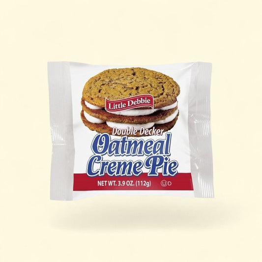 Little Debbie Double Decker Oatmeal Creme Pies, 6 Count — authentic US product shipped worldwide by Treatspree