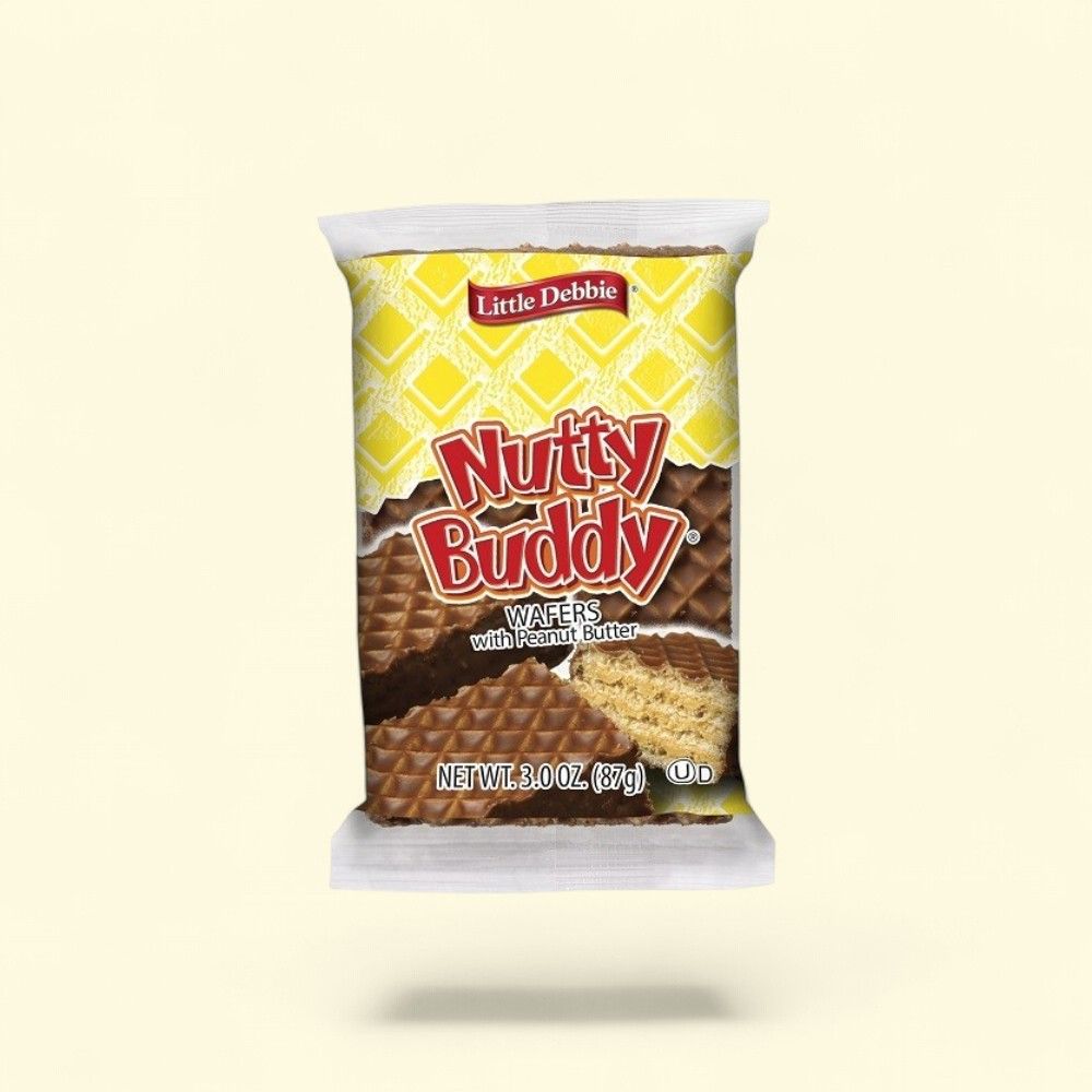 Little Debbie Nutty Bars (6 Count, 3 oz Each) — authentic US product shipped worldwide by Treatspree