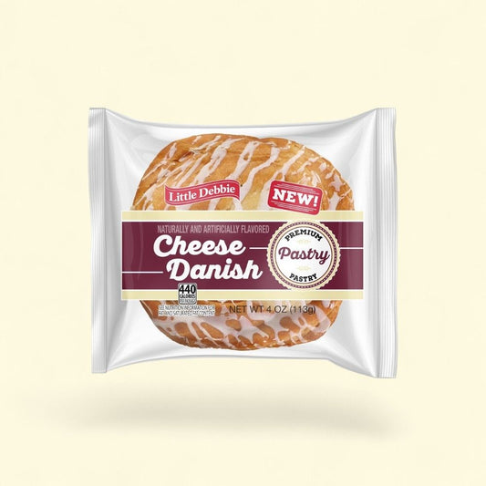 Little Debbie Original Cheese Danish (6 Count) — authentic US product shipped worldwide by Treatspree