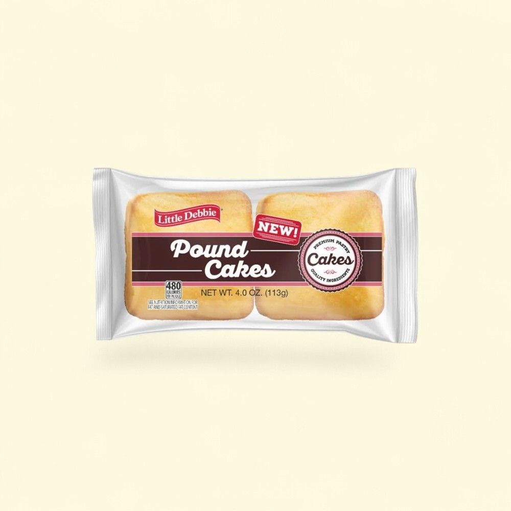 Little Debbie Original Pound Cakes, 6 Count — authentic US product shipped worldwide by Treatspree