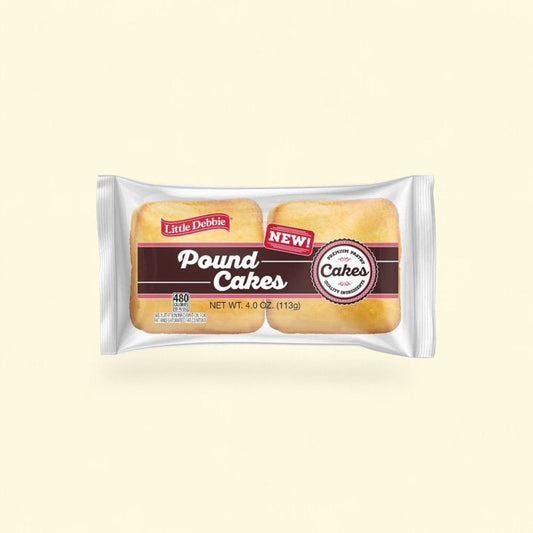 Little Debbie Original Pound Cakes, 6 Count — authentic US product shipped worldwide by Treatspree