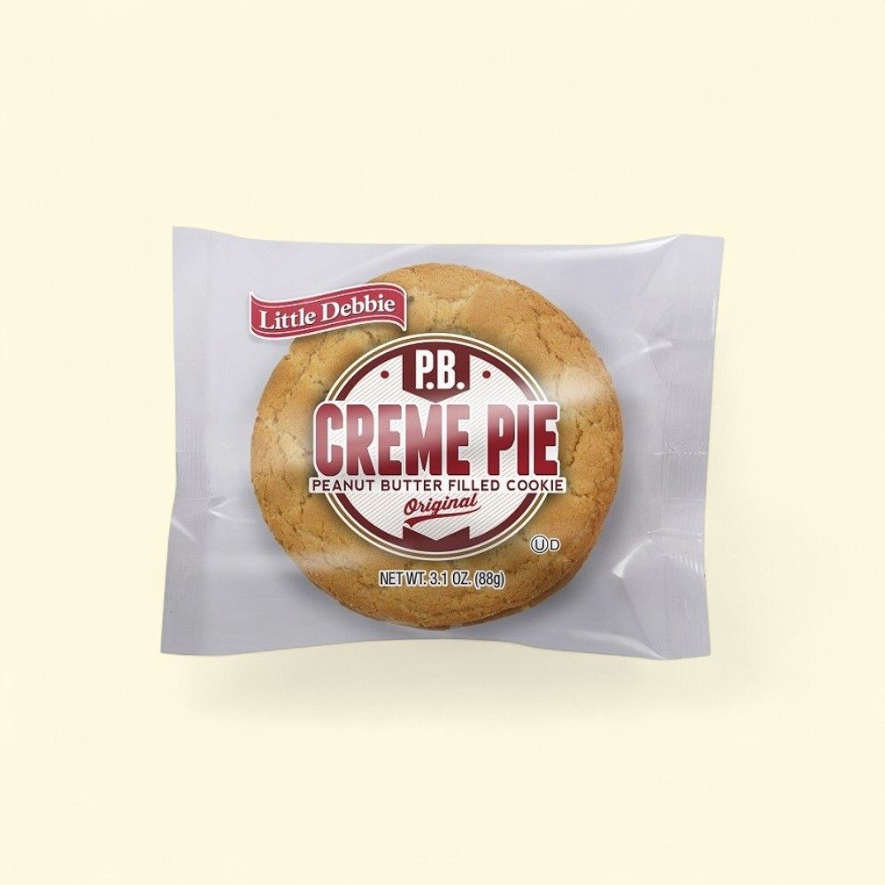 Little Debbie Peanut Butter Creme Pies, 6 Count — authentic US product shipped worldwide by Treatspree