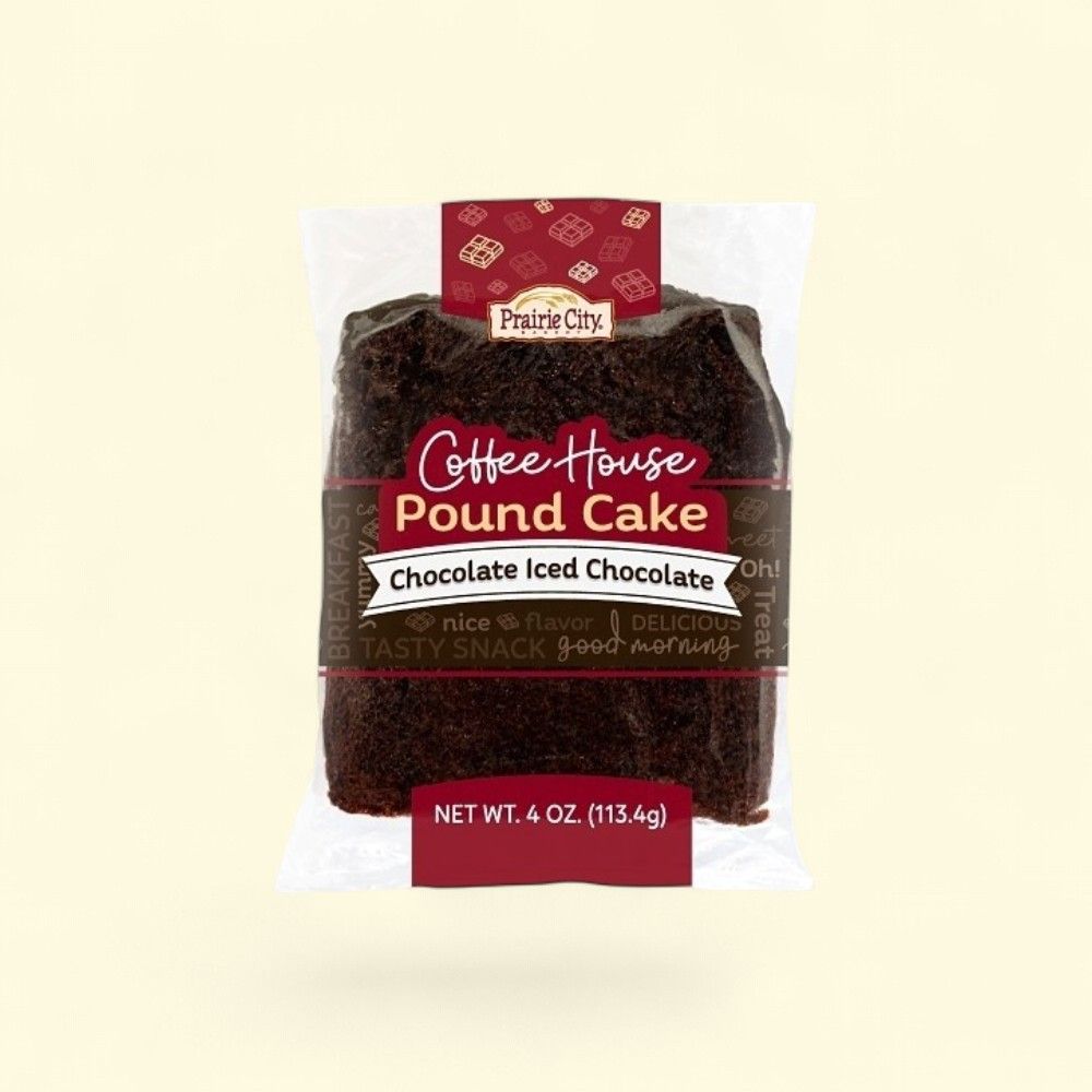 Prairie City Bakery Chocolate Iced Pound Cake — authentic US product shipped worldwide by Treatspree