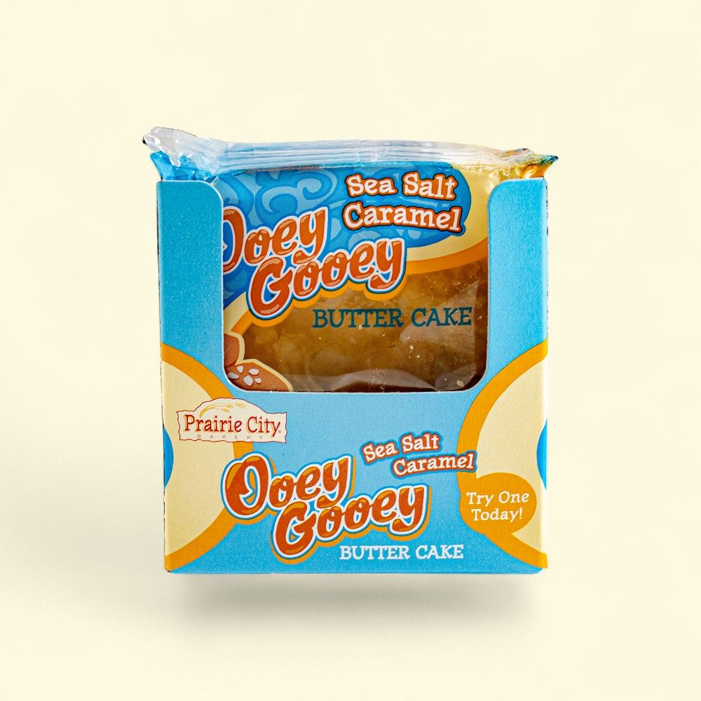 Prairie City Bakery Sea Salt Caramel Cake, 10-Count (2oz Each) — authentic US product shipped worldwide by Treatspree