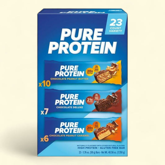 Pure Protein Bars, Chocolate Variety Pack 23 ct.