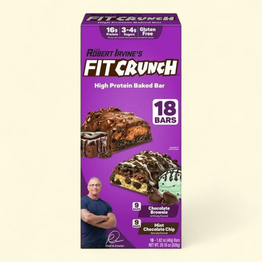 FITCRUNCH Snack Size, Variety Pack, 18 ct