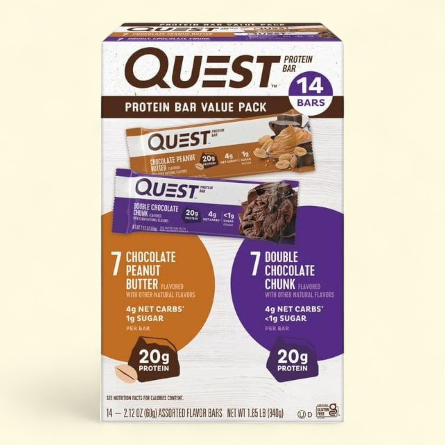 Quest Protein Bars, Variety Pack 14 ct.