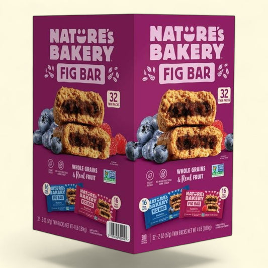 Nature's Bakery Fig Bars, 2 oz., 32 ct.