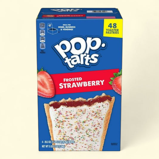 Pop-Tarts Frosted Strawberry, 48 ct.