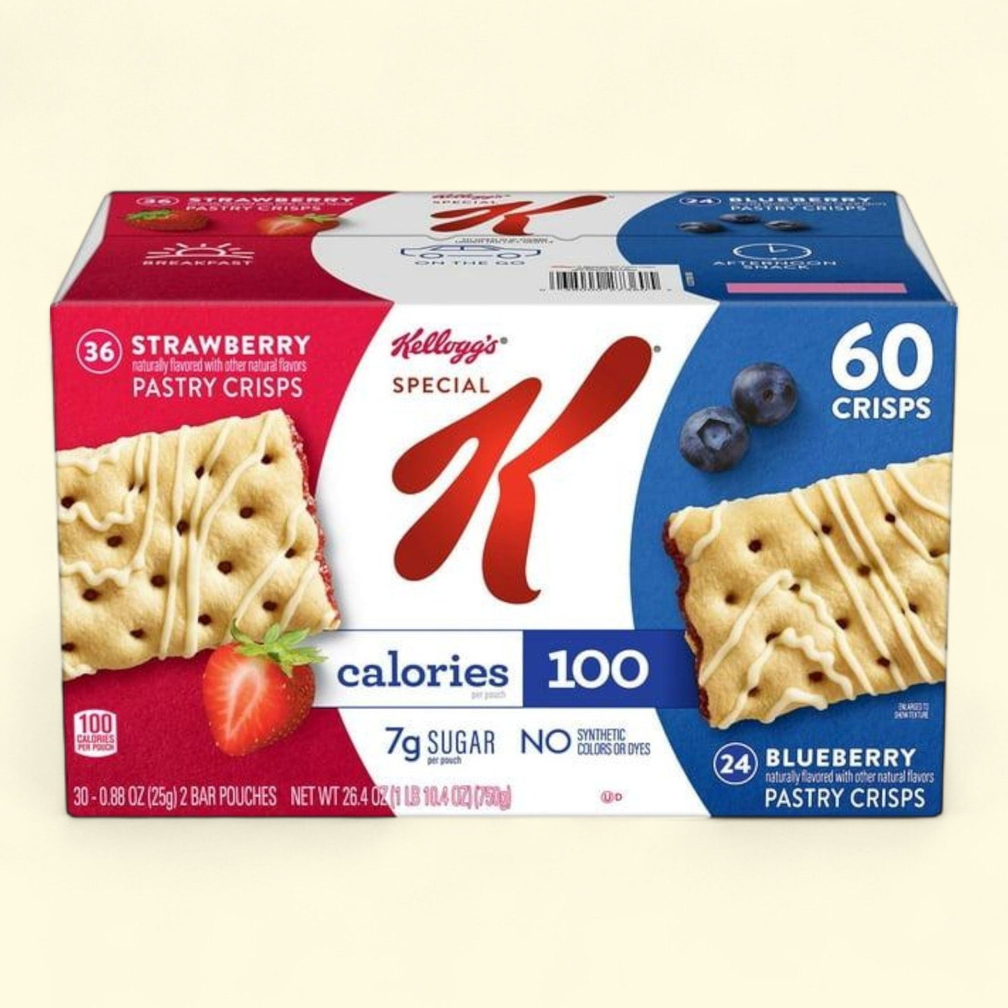Special K Pastry Crisps, 60 ct.