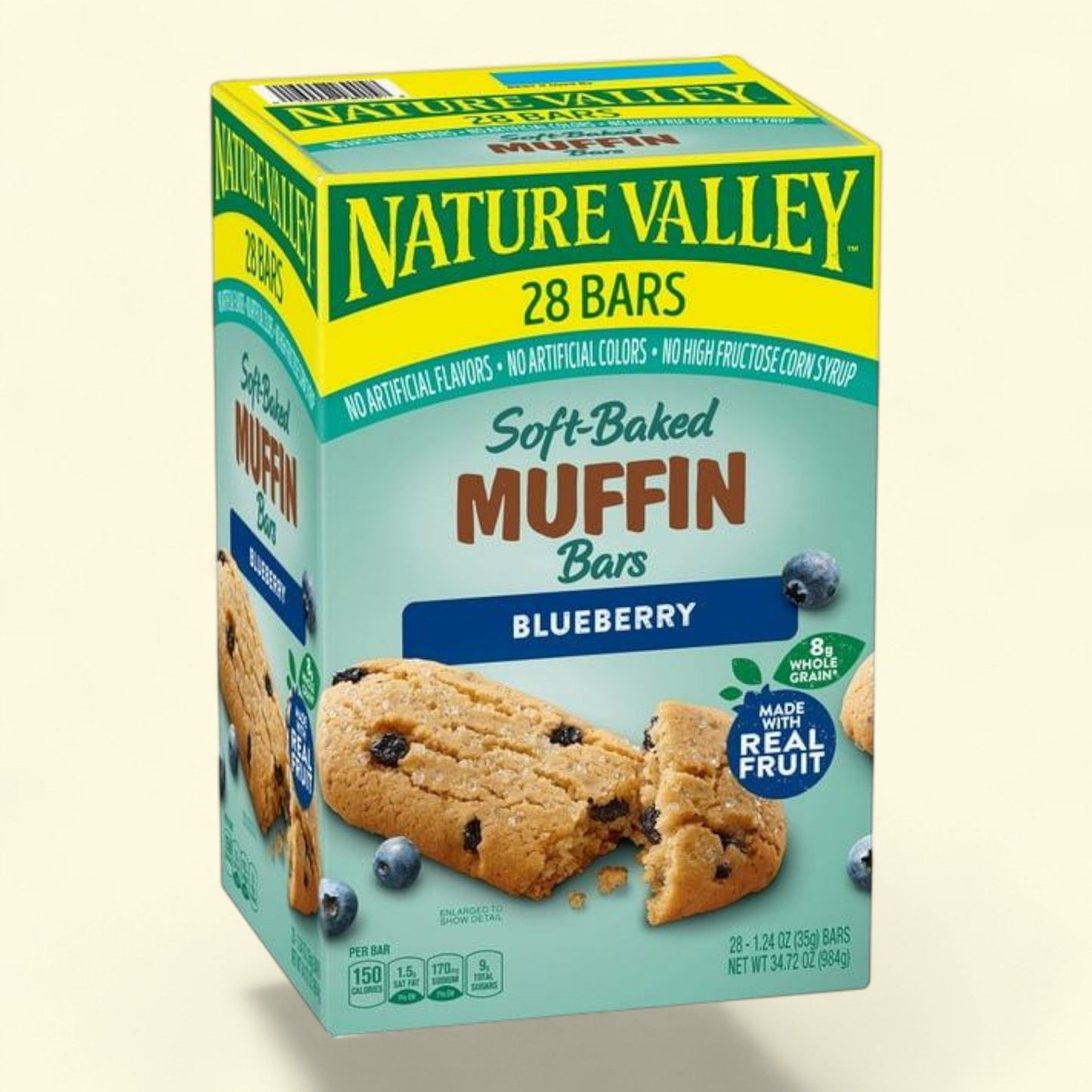 Nature Valley Soft Baked Blueberry Muffin Bars, 28 ct.