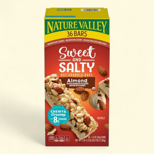 Nature Valley Sweet and Salty Nut Almond Granola Bars, 36 ct.