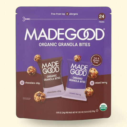 MadeGood Granola Minis, Mixed Berry & Chocolate Chip, 24 pk.
