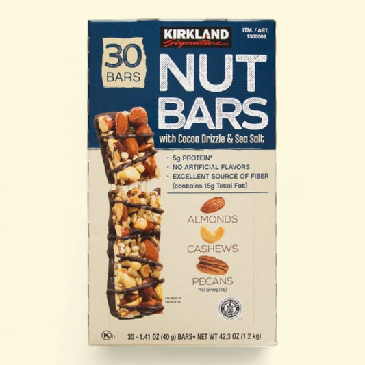 Kirkland Signature Nut Bars, 1.41 oz, 30-count