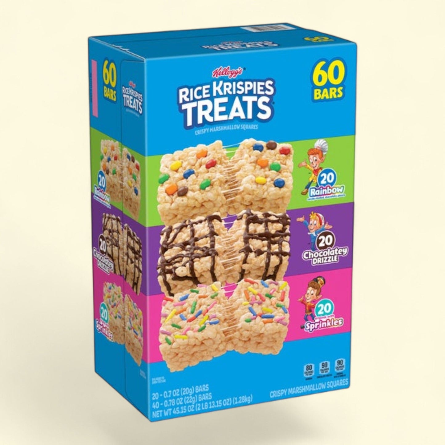 Kellogg's Rice Krispies Treats, 60-count
