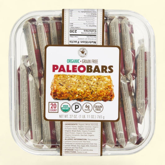 Universal Bakery Organic Paleo Bars, 20-Count