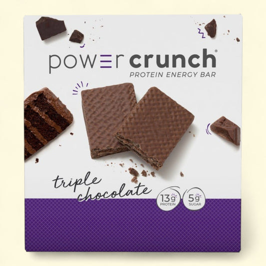 Power Crunch Protein Energy Bar, Triple Chocolate, 1.4 oz, 12-count