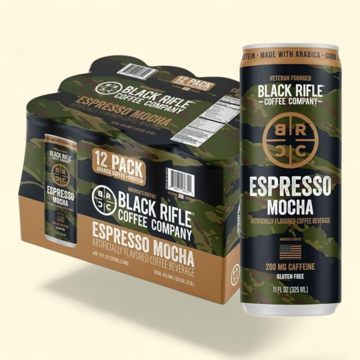 Black Rifle Coffee Company Espresso Mocha, 11 fl. oz., 12 pk.