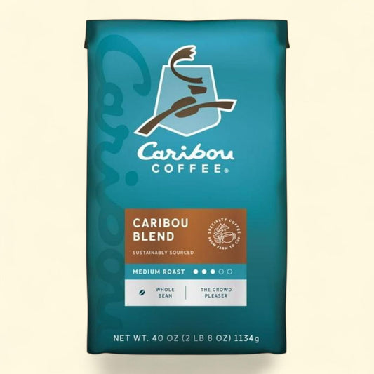 Caribou Coffee Whole Bean, Caribou Blend, 40 oz.