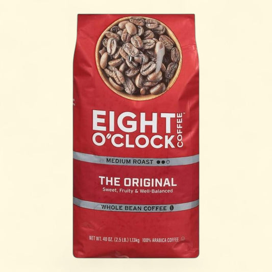 Eight O'Clock Whole Bean Coffee, The Original, 40 oz.