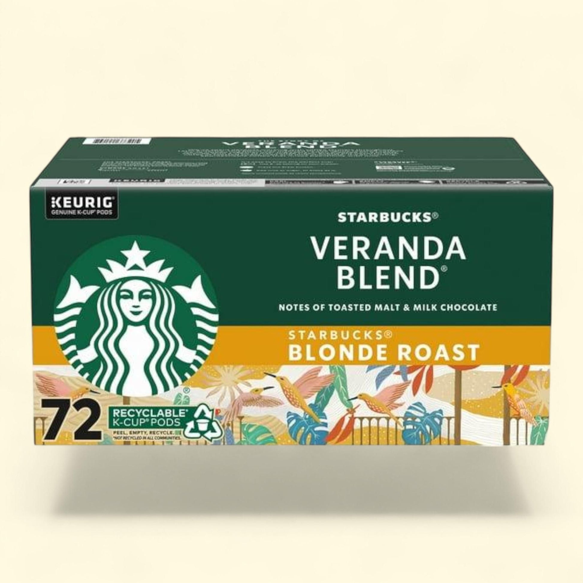 Starbucks Veranda Blend K-Cup Coffee Pods, 72 ct. — authentic US product shipped worldwide by Treatspree