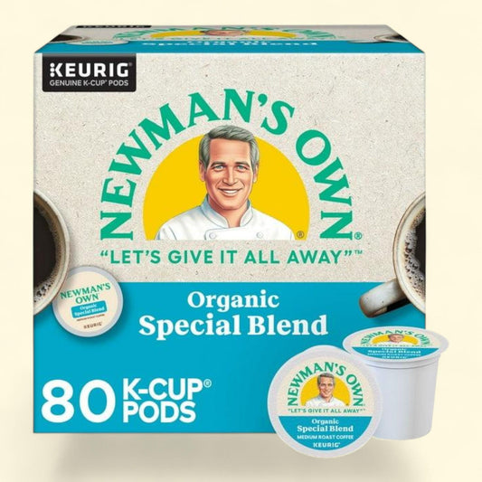 Newman's Own Organics K-Cup, Medium Roast, Special Blend, 80 ct.