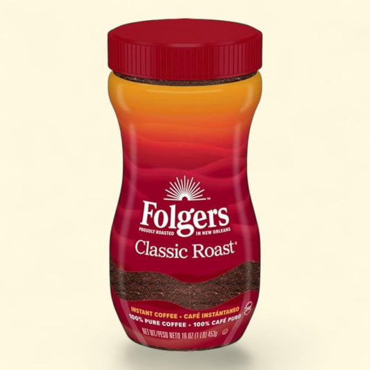Folgers Instant Coffee Crystals, 16 oz.