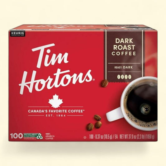 Tim Hortons Coffee Pods, Dark Roast, 100 ct.