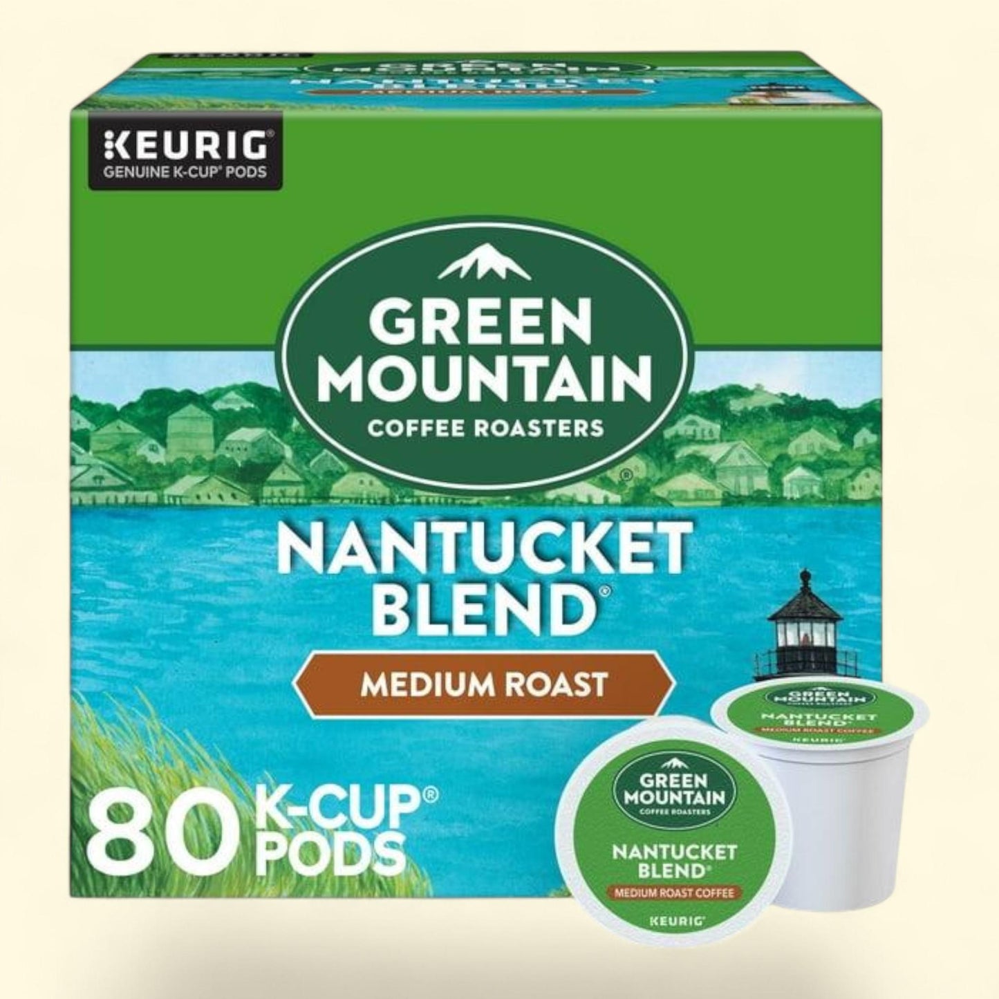 Green Mountain Coffee Roasters K-Cup, Nantucket Blend, 80 ct.