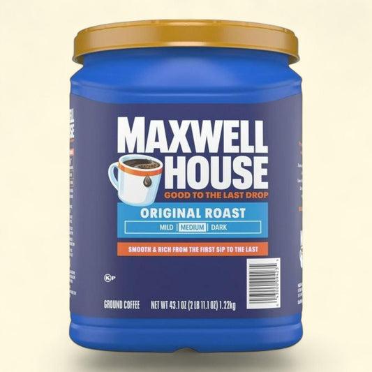 Maxwell House Original Roast Medium Ground Coffee, 43.1 oz.