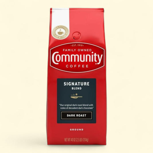 Community Coffee Ground Signature Blend, 40 oz.