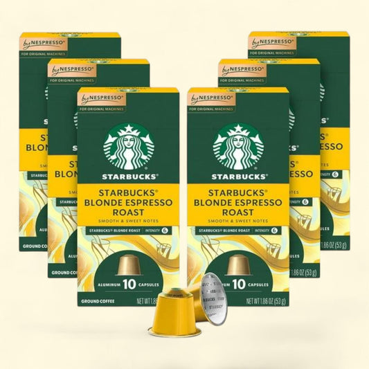 Starbucks by Nespresso Espresso Coffee Pods, Blonde Roast, 60 ct.