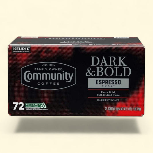 Community Coffee Espresso Pods, 72 ct.