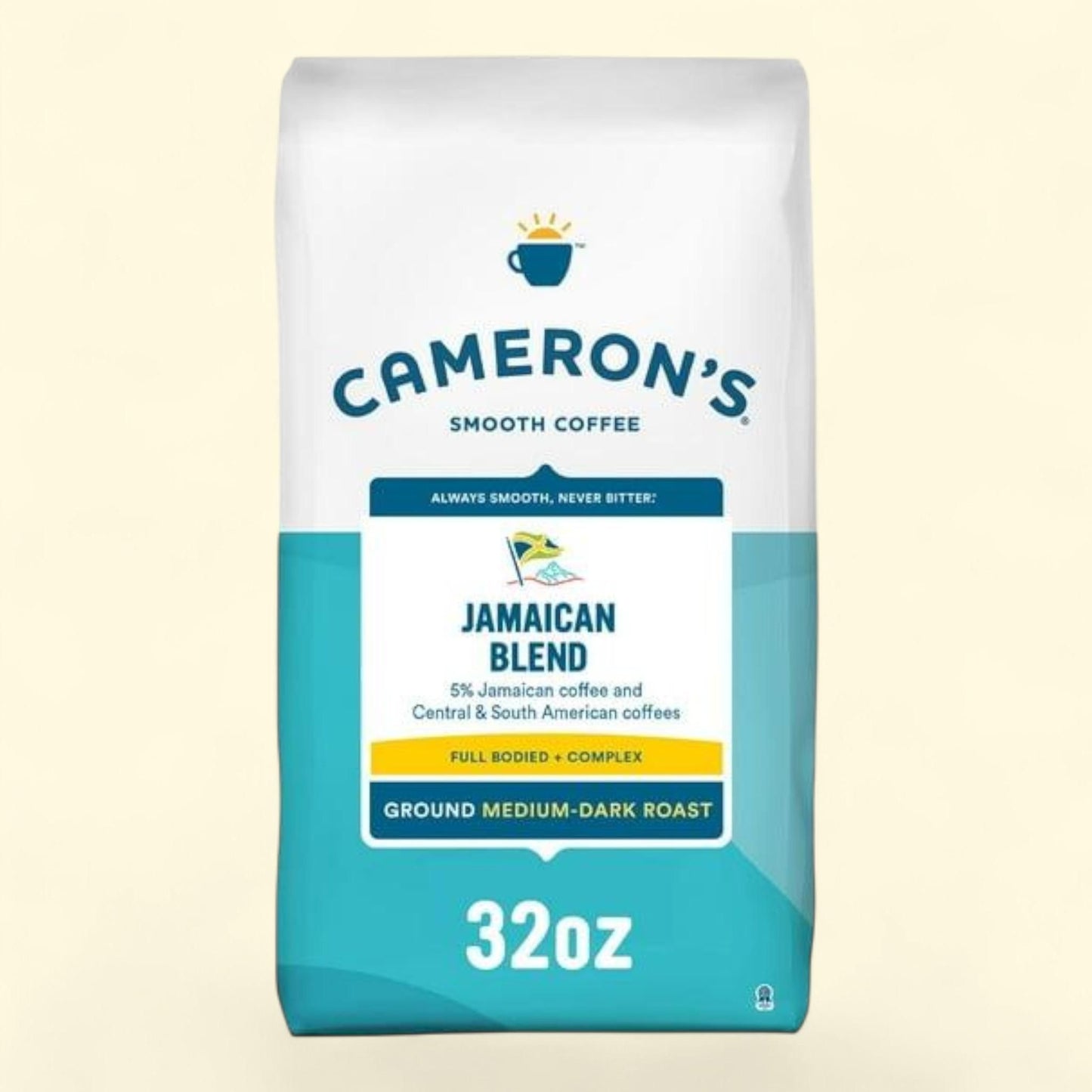 Cameron's Specialty Ground Coffee, Jamaica Blend 32 oz.