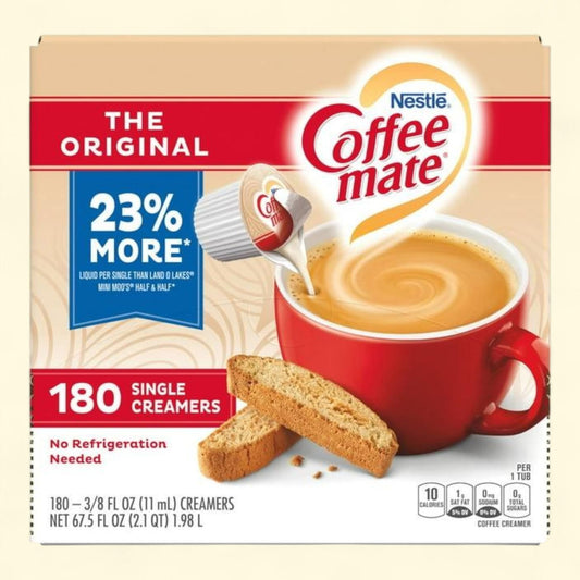 Nestle Coffee-mate Coffee Creamer Singles, Original 180 ct.