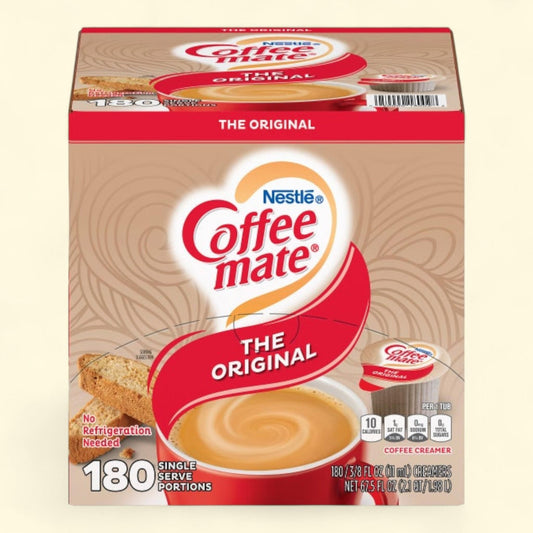 Nestlé Coffee-mate Liquid Creamer, Original, 180-count — authentic US product shipped worldwide by Treatspree