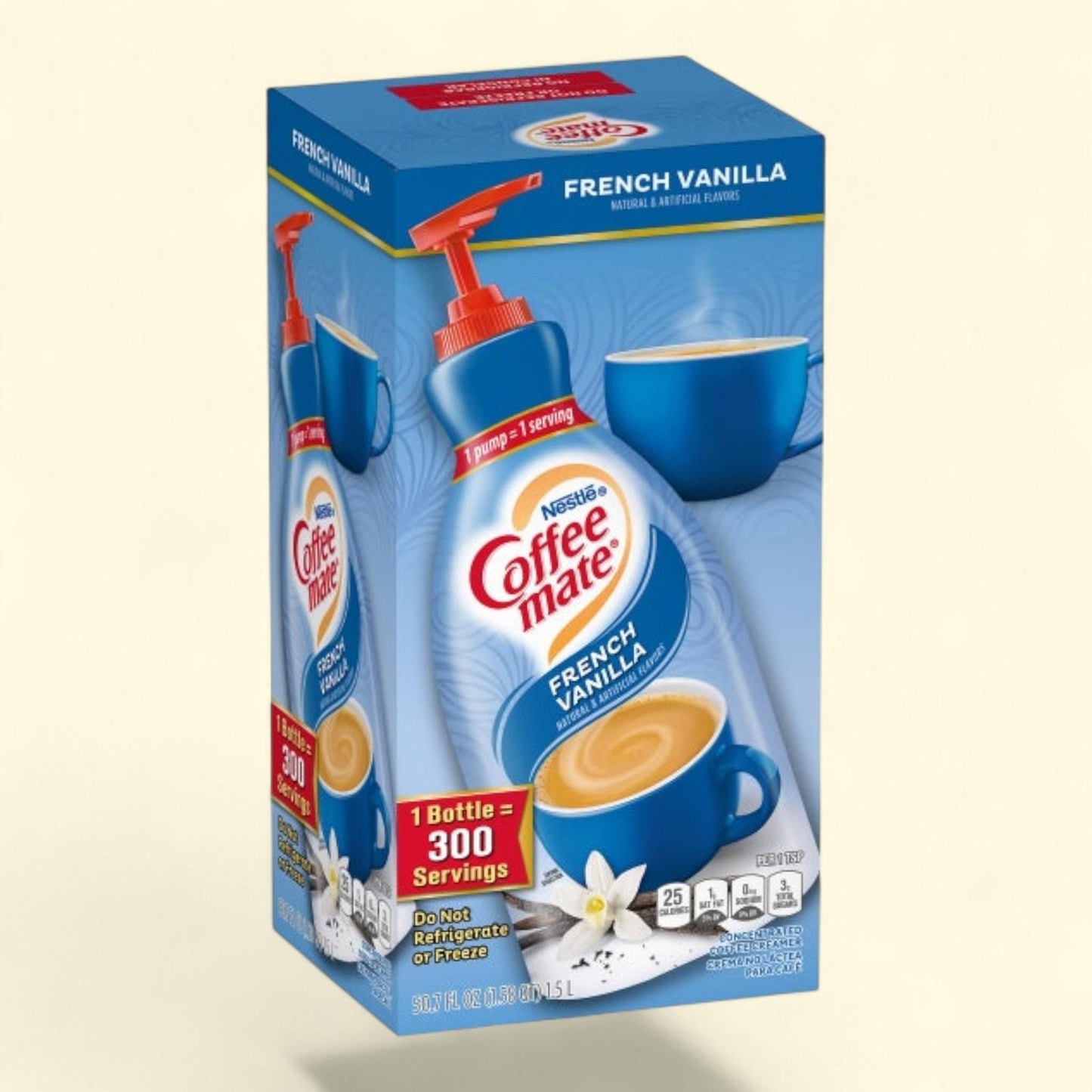 Nestlé Coffee-mate French Vanilla Coffee Creamer, 50.7 fl oz