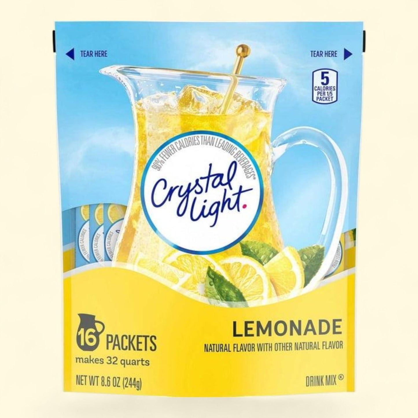 Crystal Light Lemonade Mix, 16 pk.