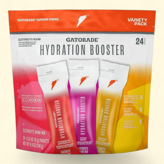 Gatorade Hydration Booster Variety Pack, 24 pk