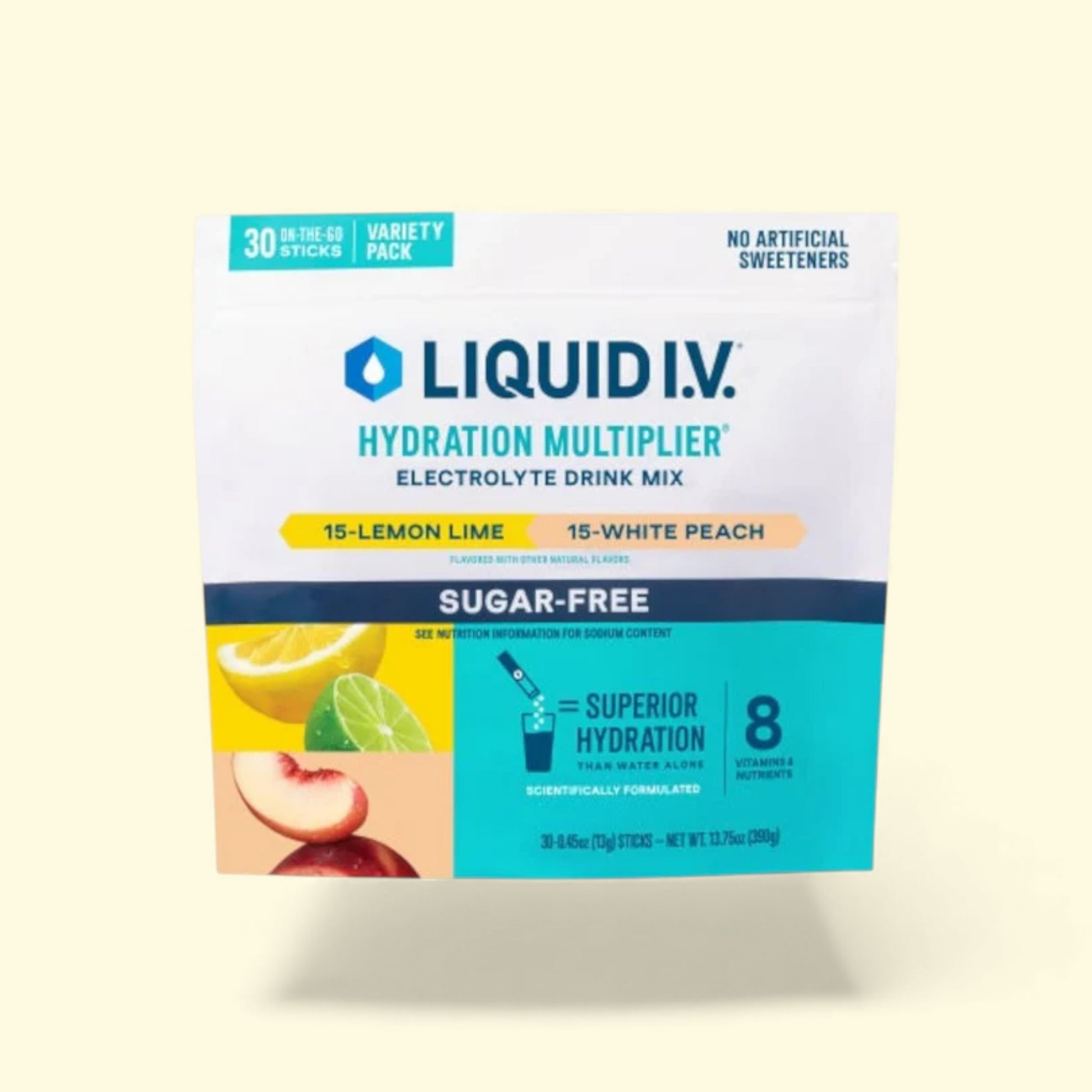 Liquid I.V. Hydration Multiplier drink mix package on a white background