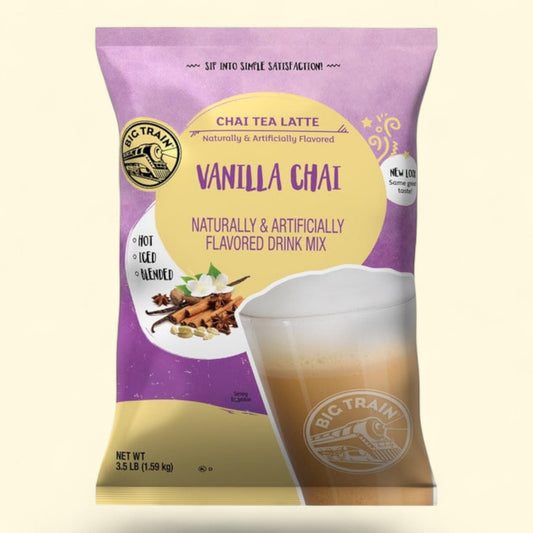 Big Train, Vanilla Chai Tea Drink Mix, 3.5 lbs